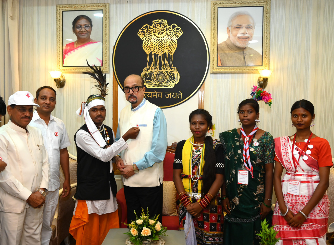 अंतरराष्ट्रीय रेडक्रॉस दिवस पर राज्यपाल श्री डेका ने दिया रेडक्रॉस गतिविधियों के लिए सहयोग बढ़ाने पर जोर