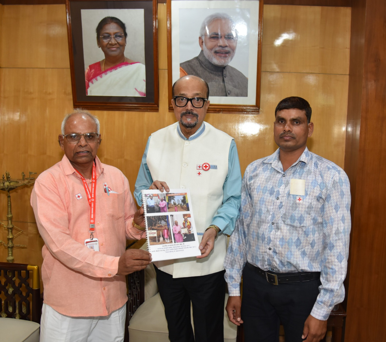 रायपुर : राज्यपाल श्री डेका ने गोद ग्राम सोनपुरी के समग्र विकास के लिए दिए आवश्यक निर्देश