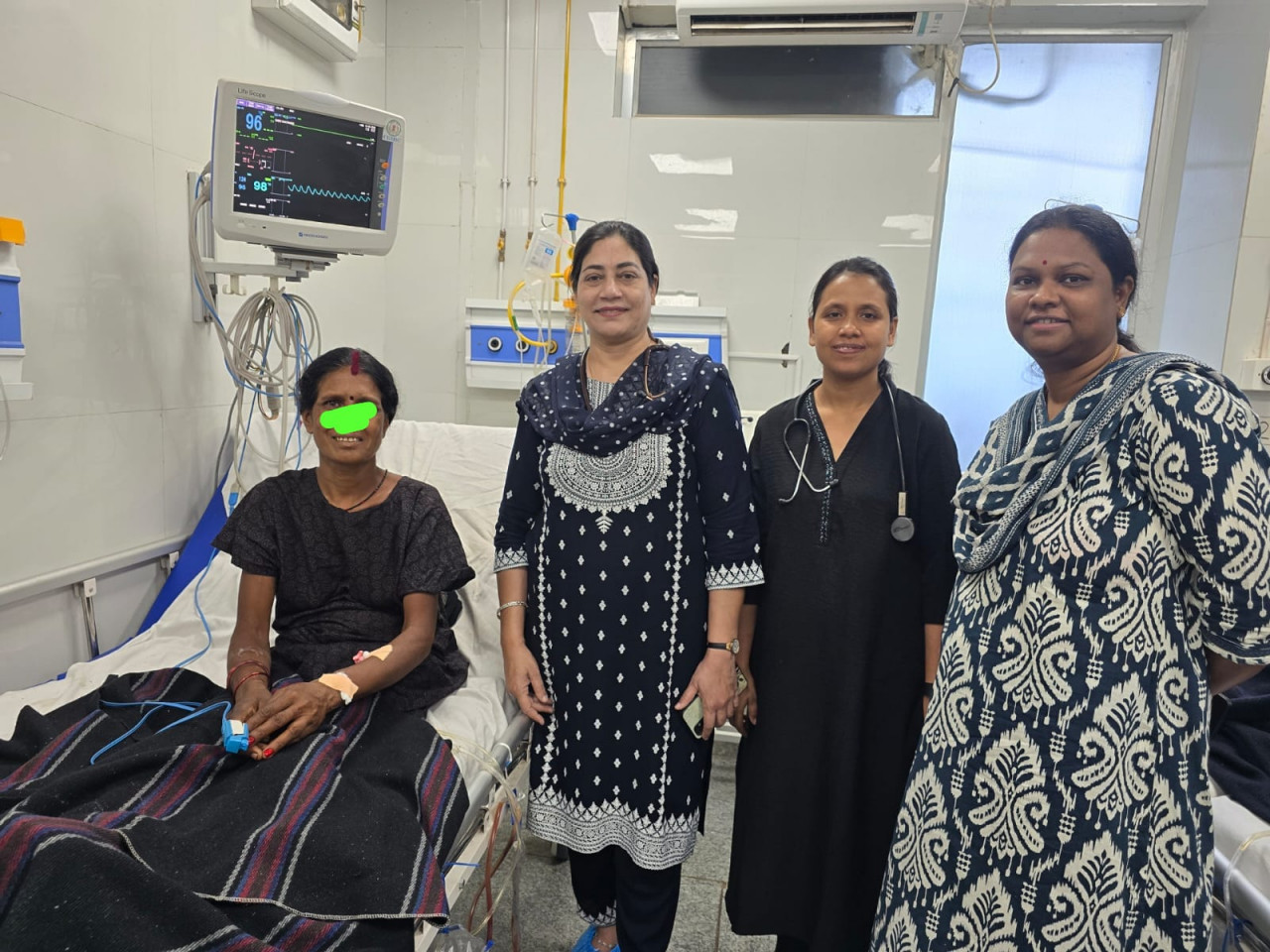 रायपुर : सिम्स के स्त्री रोग विभाग में दुर्लभ एवं अत्यंत जटिल सर्जरी सफल