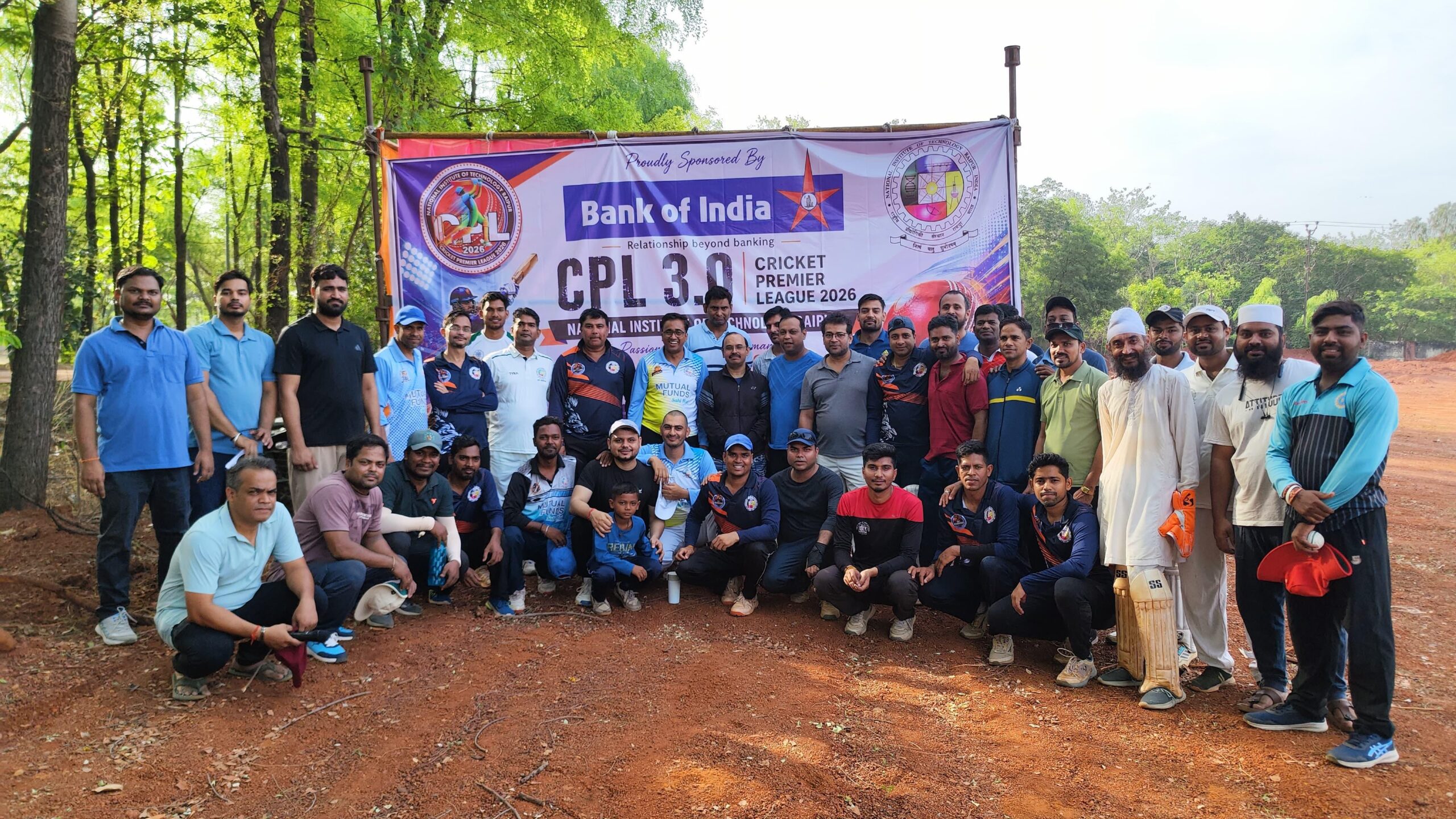एन आई टी रायपुर में क्रिकेट प्रीमियर लीग (CPL 3.0) का हुआ शुभारंभ