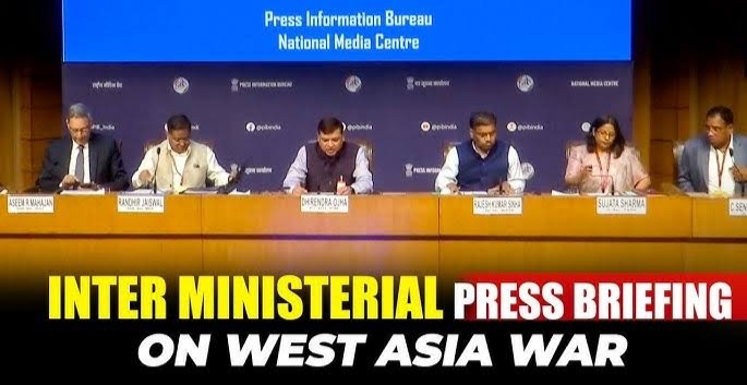 Inter-Ministerial Briefing on Recent Developments in West Asia
