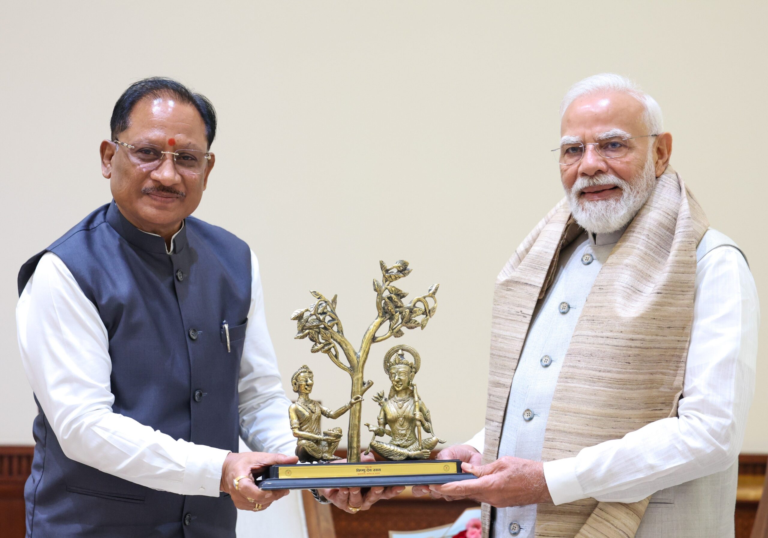 Chief Minister of Chhattisgarh meets Prime Minister