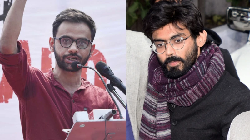 उमर ख़ालिद और शरजील इमाम की ज़मानत याचिकाएं ख़ारिज