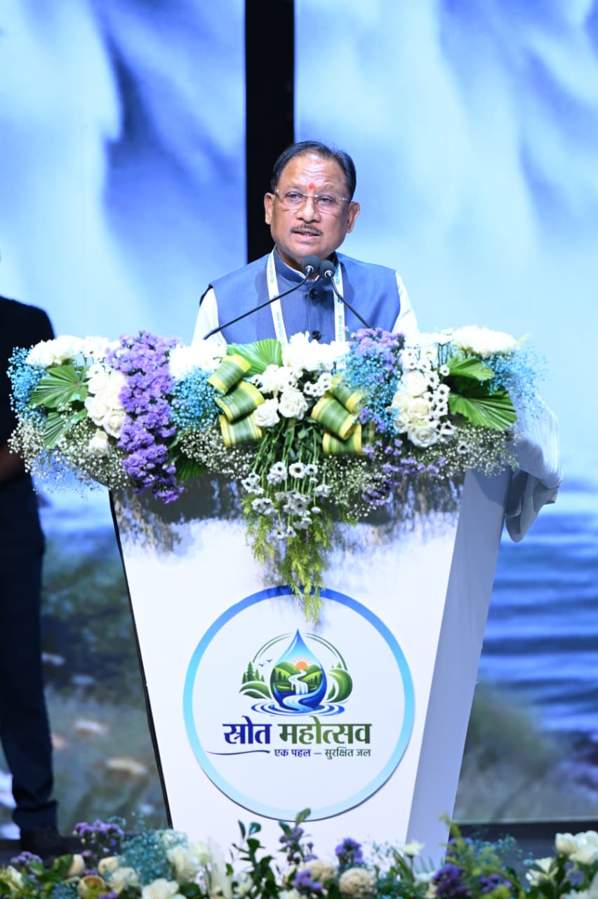 रायपुर : नदी बचेगी तो जल बचेगा और जल बचेगा तो जीवन बचेगा: मुख्यमंत्री श्री विष्णु देव साय