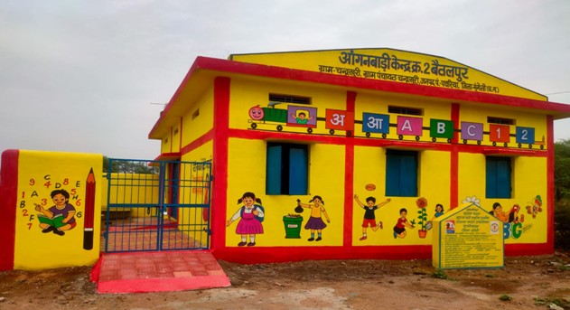 रायपुर : विशेष लेख : नवनिर्मित आंगनबाड़ी केंद्र से माताओं और बच्चों को मिलेगी सुविधा