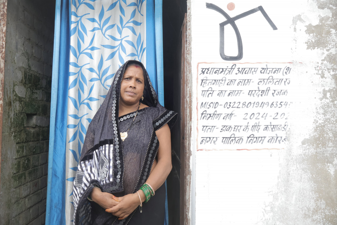 कोरबा : कच्चे घर से पक्के आशियाने तक, ललिता रजक की बदली जिंदगी