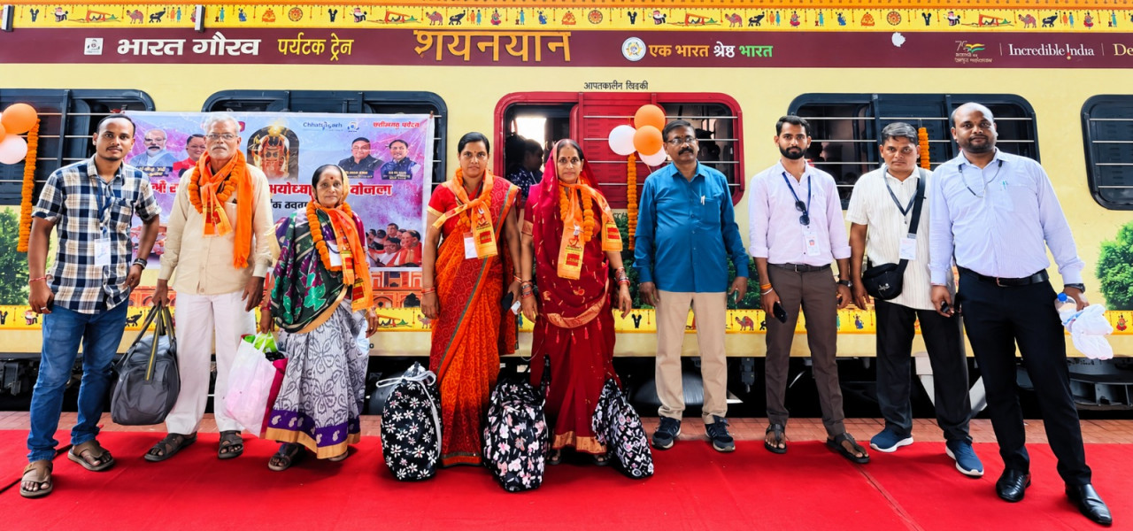 रायपुर : मुख्यमंत्री श्री विष्णुदेव साय की श्री रामलला दर्शन योजना बनी श्रद्धालुओं के लिए आस्था और आध्यात्मिक यात्रा का माध्यम