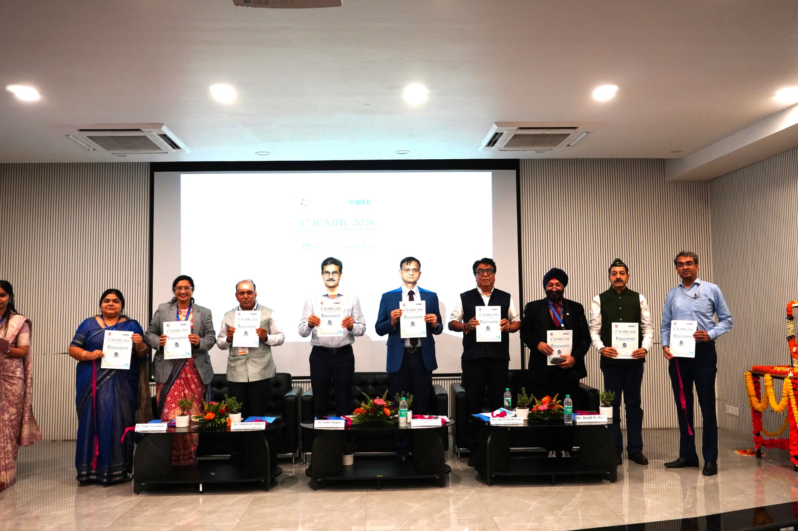 एनआईटी रायपुर में स्वास्थ्य क्षेत्र में एम्बिएंट इंटेलिजेंस पर अंतरराष्ट्रीय सम्मेलन का आगाज